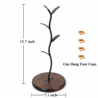Mug Holder Leaf shaped Hook