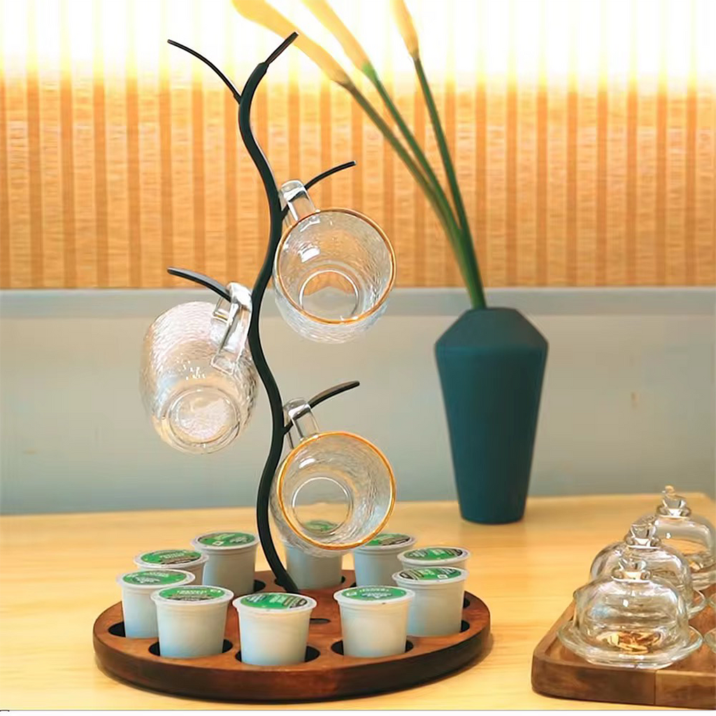 Mug Holder Leaf shaped Hook