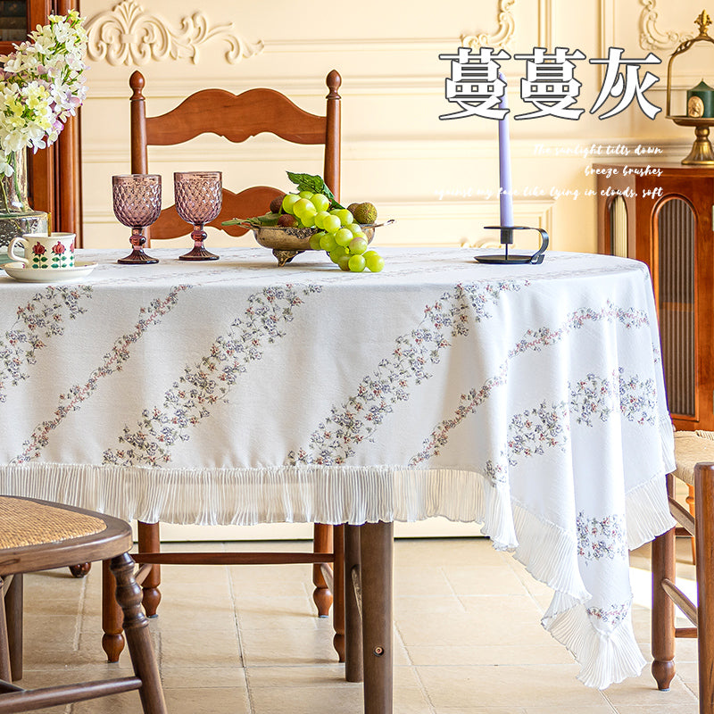Pearl Yarn Tablecloth