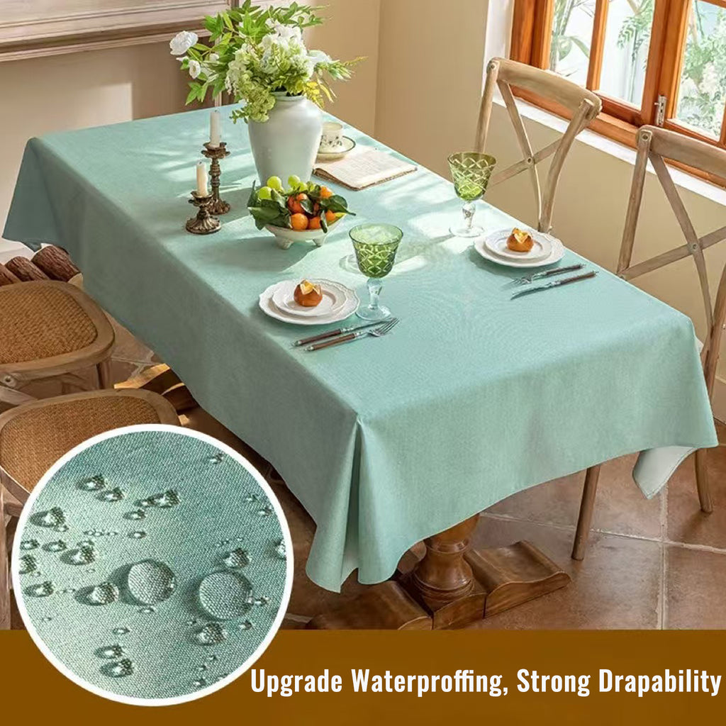 Cotton-linen Style Tablecloth