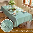 Cotton-linen Style Tablecloth