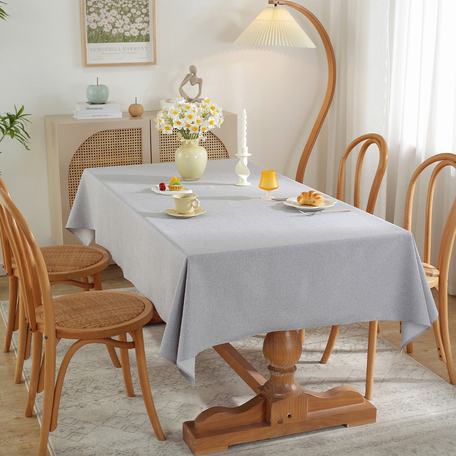 Cotton-linen Style Tablecloth