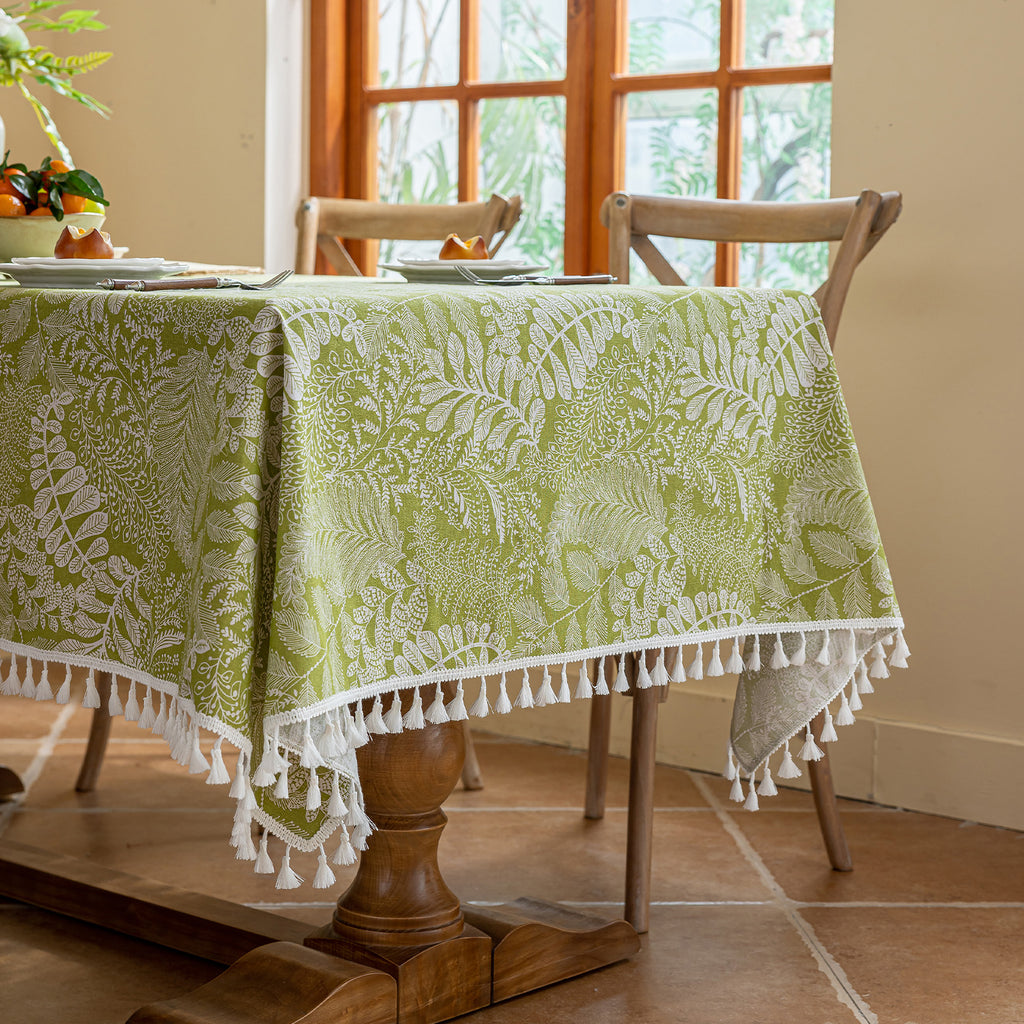 Duckweed Pattern Tablecloth