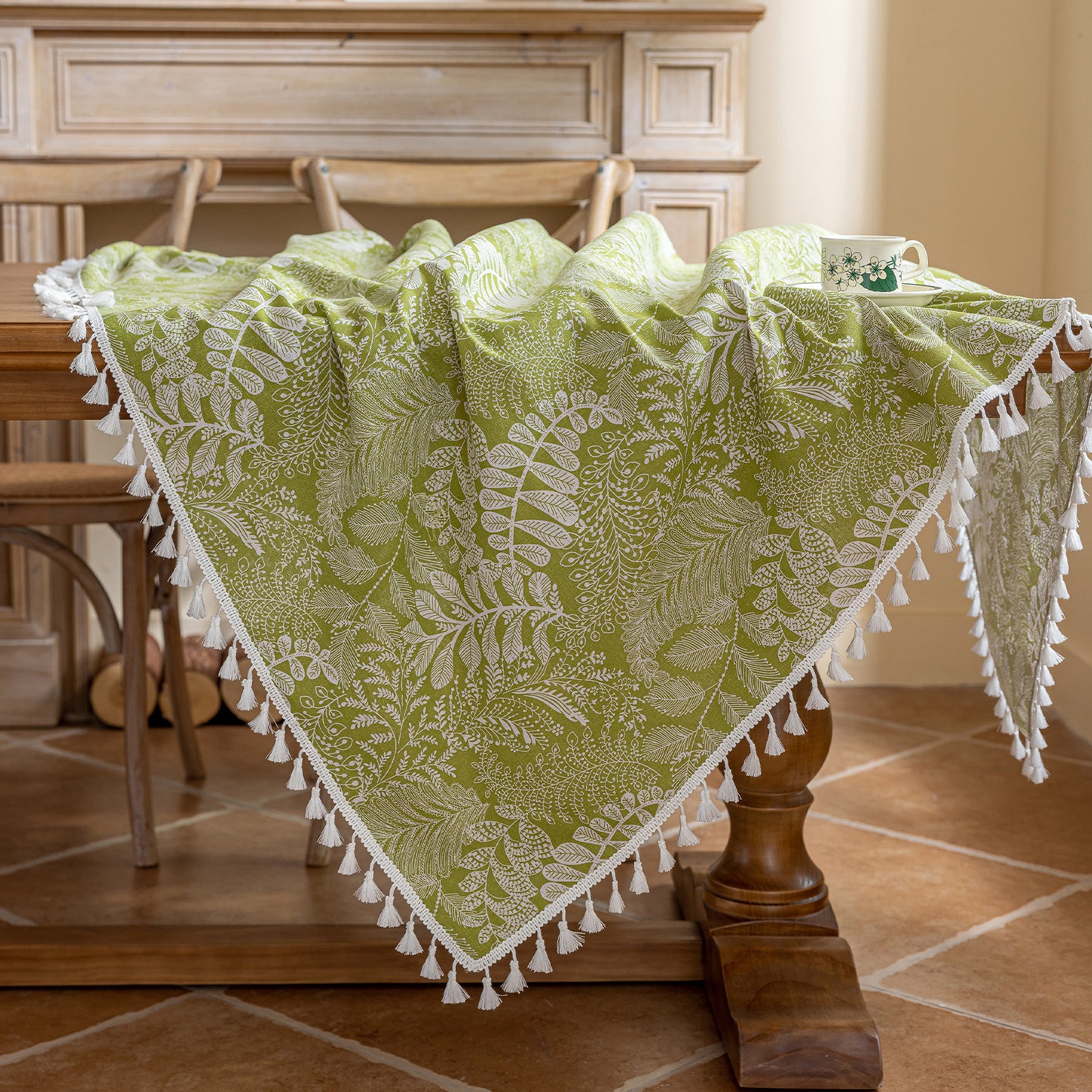 Duckweed Pattern Tablecloth