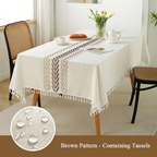 Waterproof and Stain Resistant Tablecloth