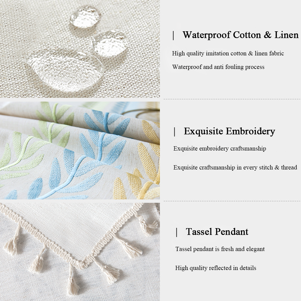 Waterproof and Stain Resistant Tablecloth