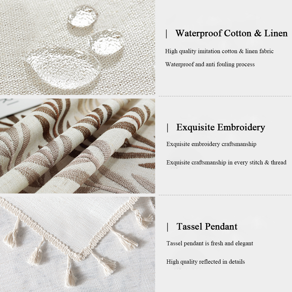 Waterproof and Stain Resistant Tablecloth