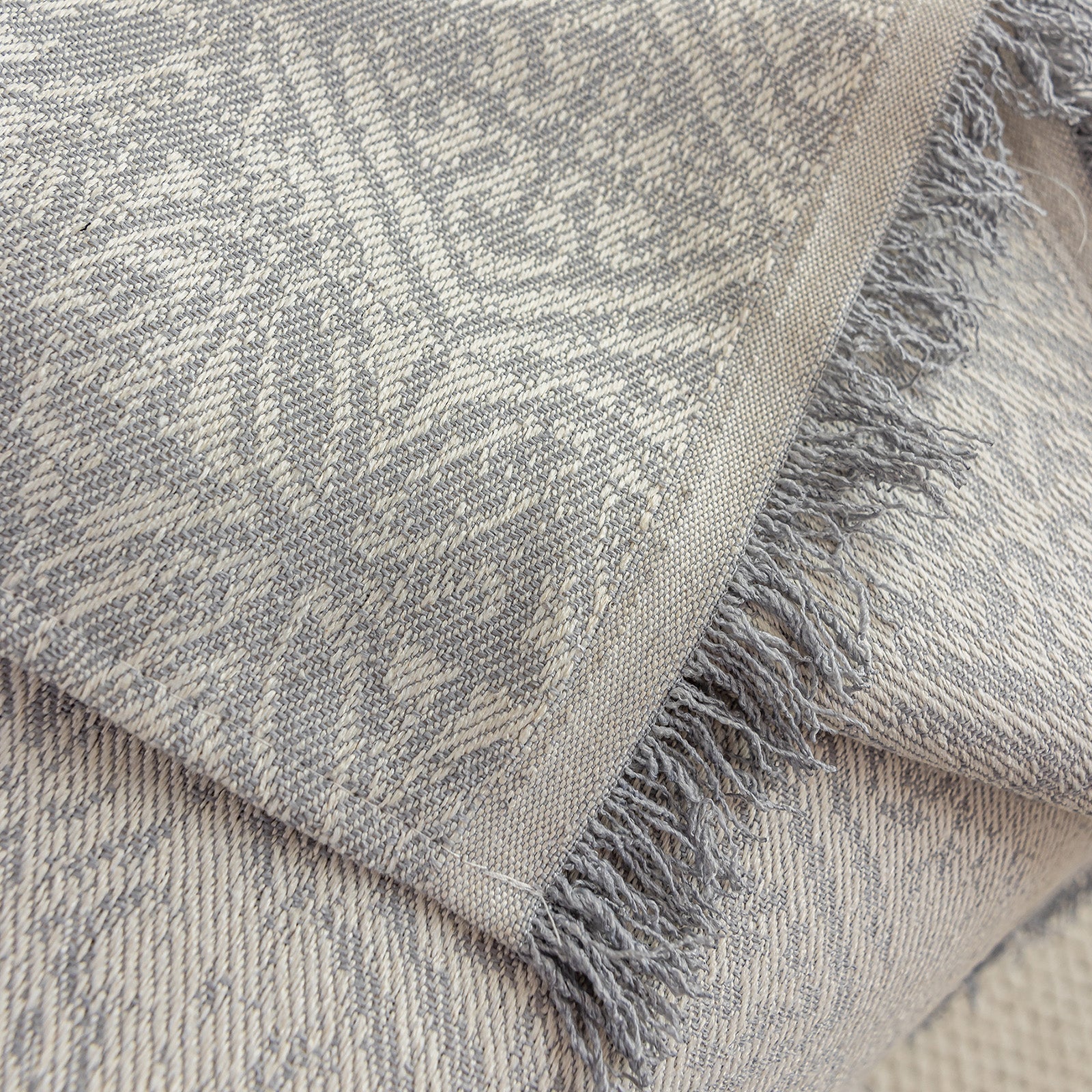 Anti Cat Scratch Imitation Cotton and Linen Sofa Towel - Gray