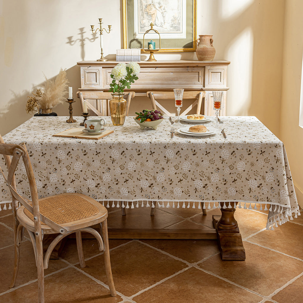 Kapok Flower Pattern Tablecloth
