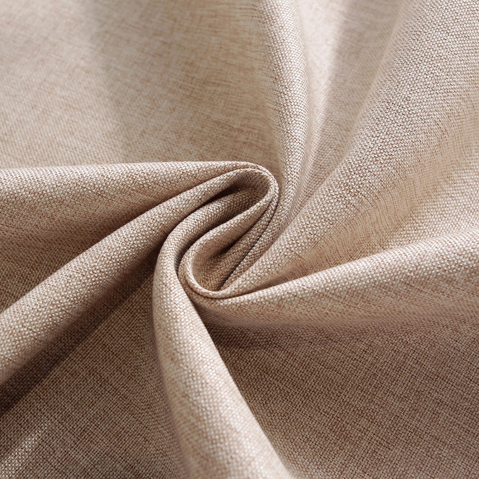 Solid Color Linen-Like Waterproof Tablecloth for Dining Table, Coffee Table & TV Stand – Oil-Proof, Wrinkle-Resistant, Beige