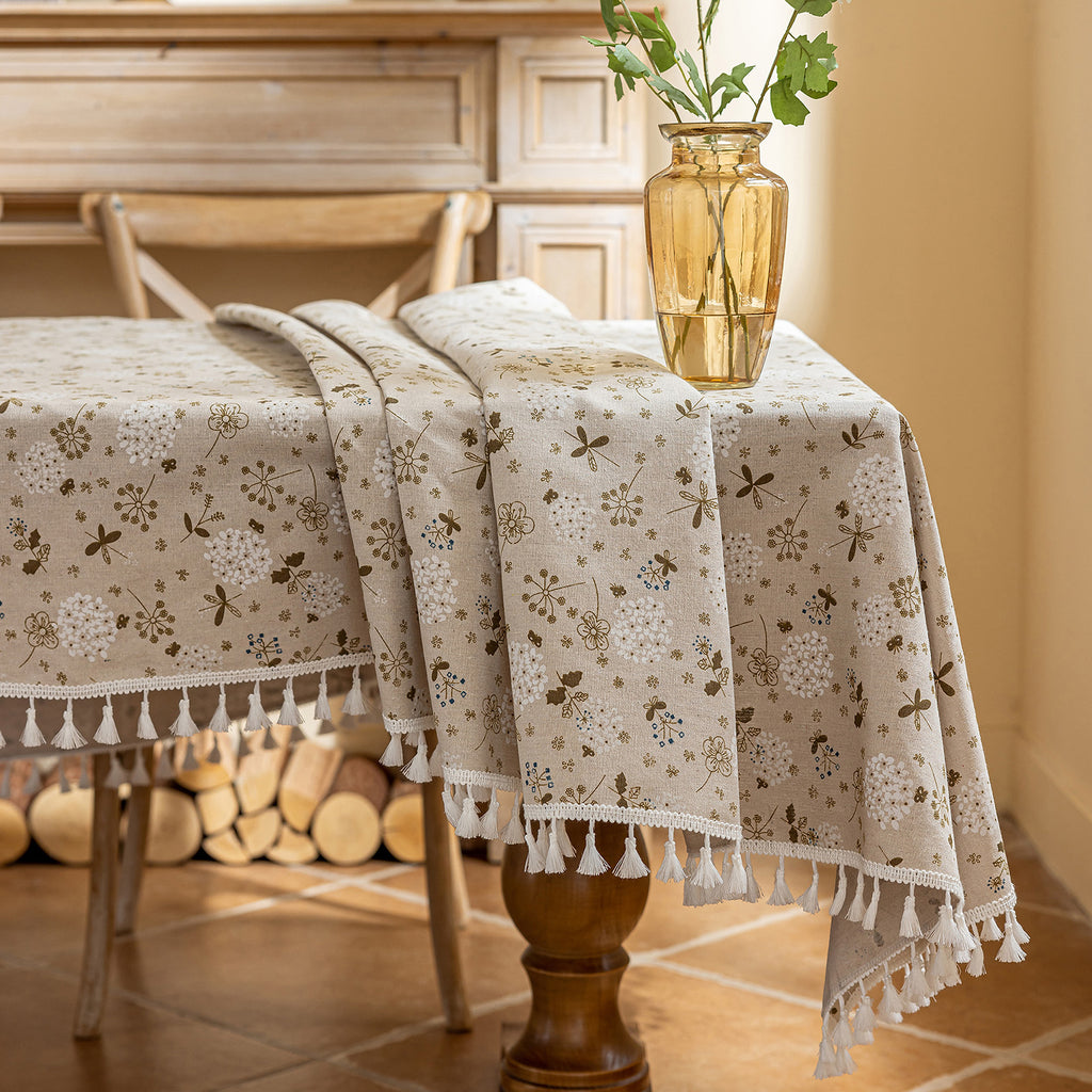 Kapok Flower Pattern Tablecloth