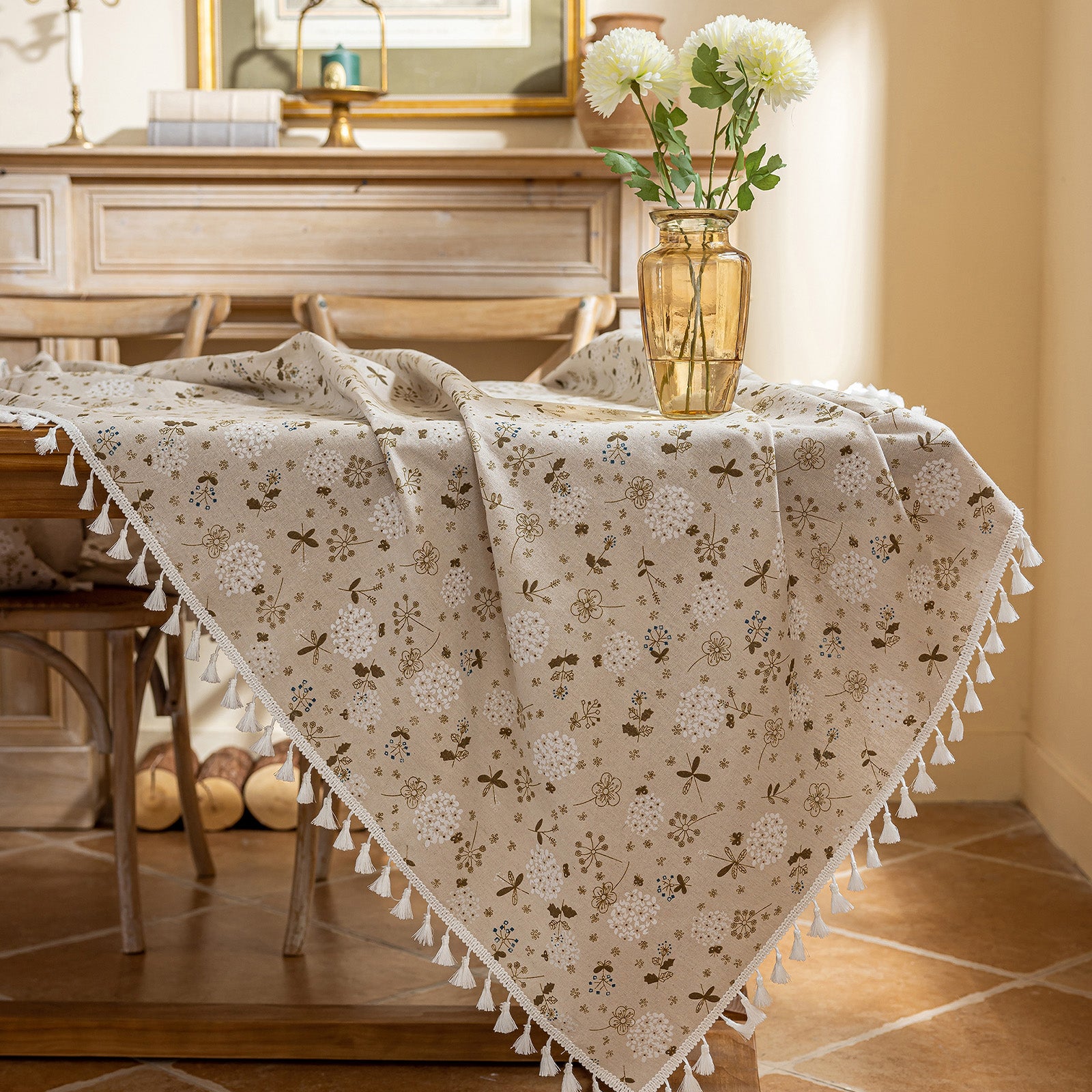 Kapok Flower Pattern Tablecloth