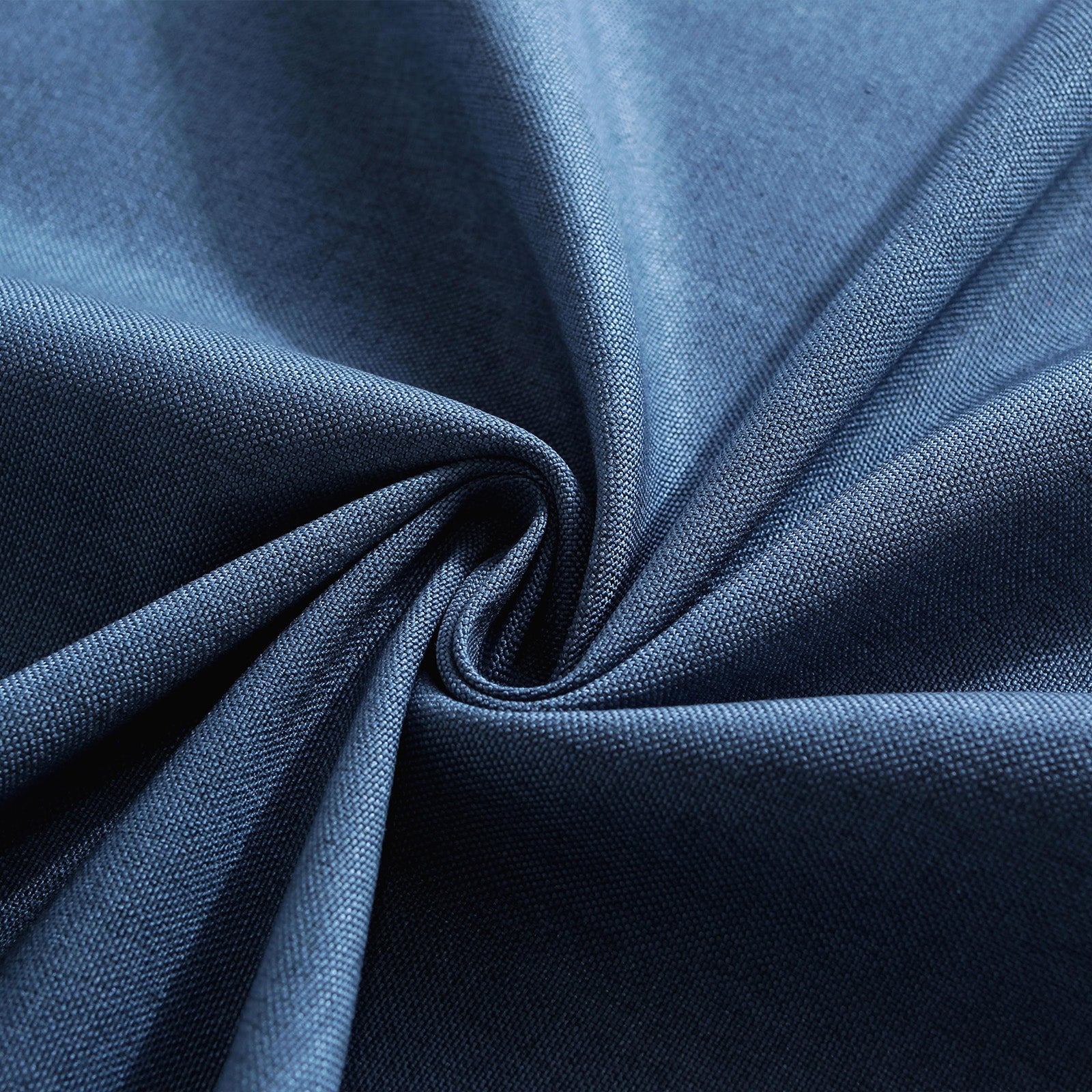 Solid Color Linen-Like Waterproof Tablecloth for Dining Table, Coffee Table & TV Stand – Oil-Proof, Wrinkle-Resistant, Blue