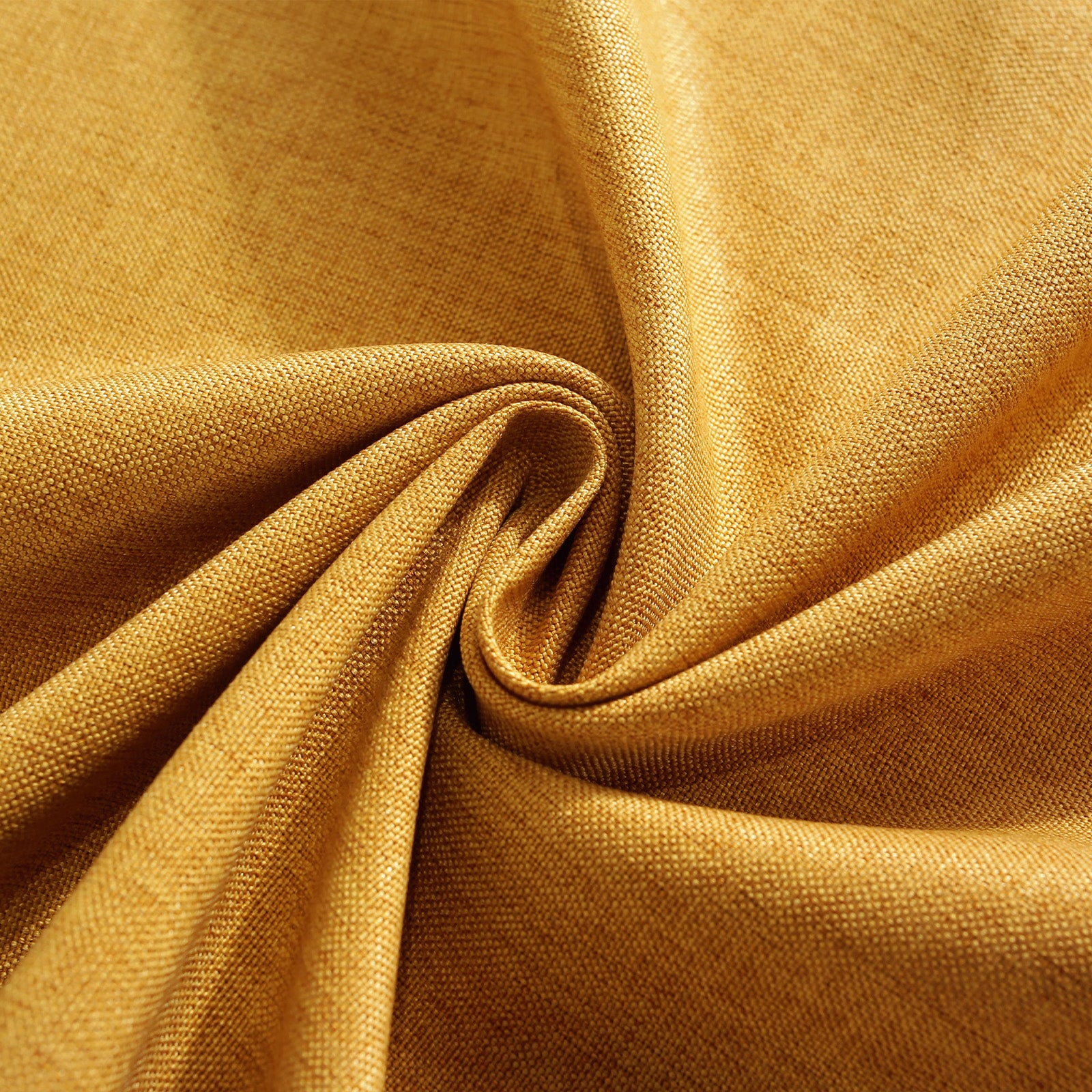 Solid Color Linen-Like Waterproof Tablecloth for Dining Table, Coffee Table & TV Stand – Oil-Proof, Wrinkle-Resistant, Yellow