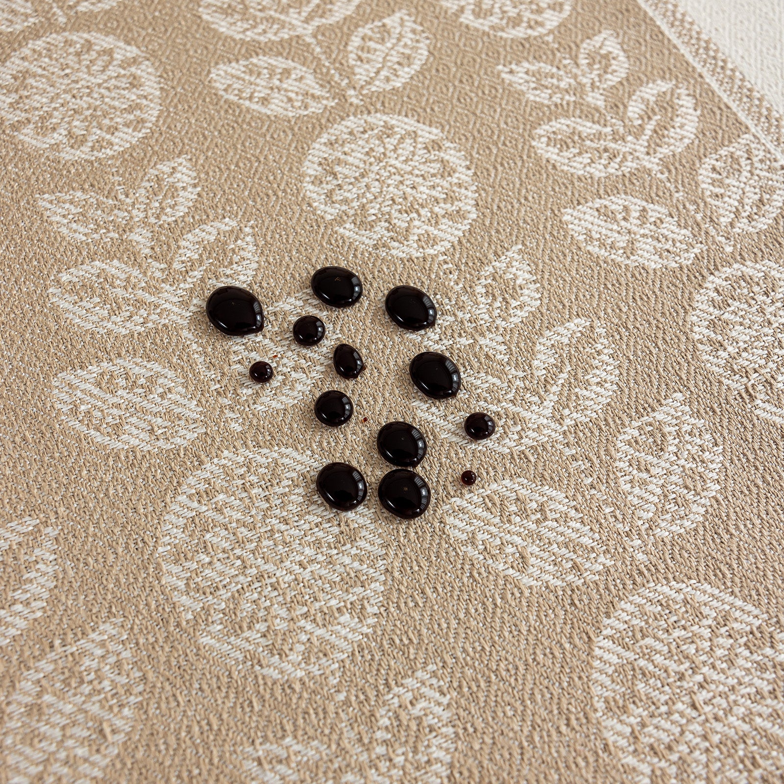 Waterproof Oil Proof Tablecloth, Thickened Linen Look Placemat for Dining Table, Modern Simple Anti-Fade Washable Kitchen Mat